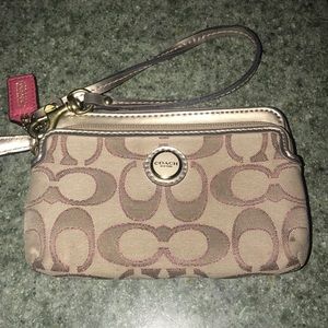Coach wristlet